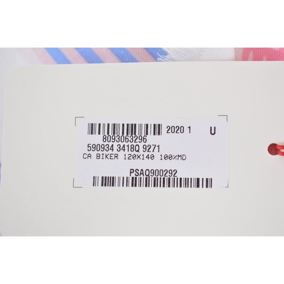 Alexander McQueen Pastel Modal BIKER SKULL Scarf - Picture 9 of 9